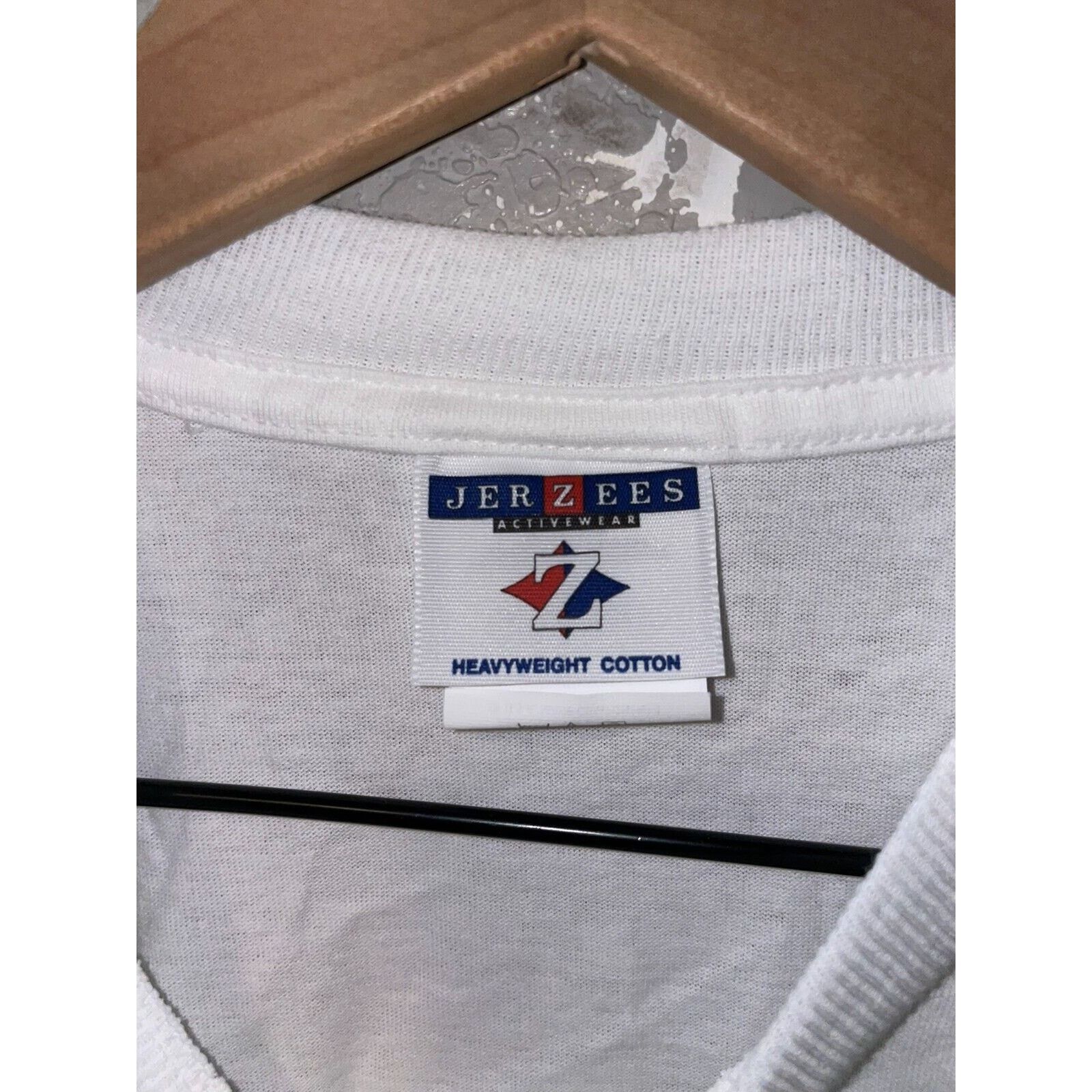 Jerzees Y2K Colorado Ski Shirt Skiing American Flag White L Tee Size US L / EU 52-54 / 3 - 5 Thumbnail