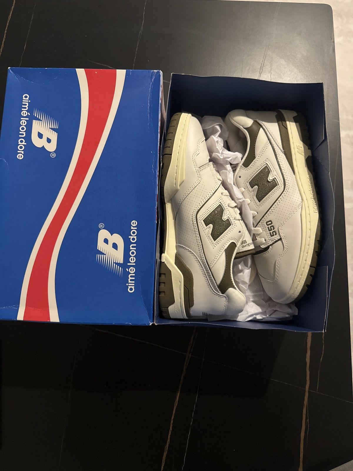Aime Leon Dore × New Balance ALD x New Balance 550 Size US 9.5 / EU 42-43 - 1 Thumbnail