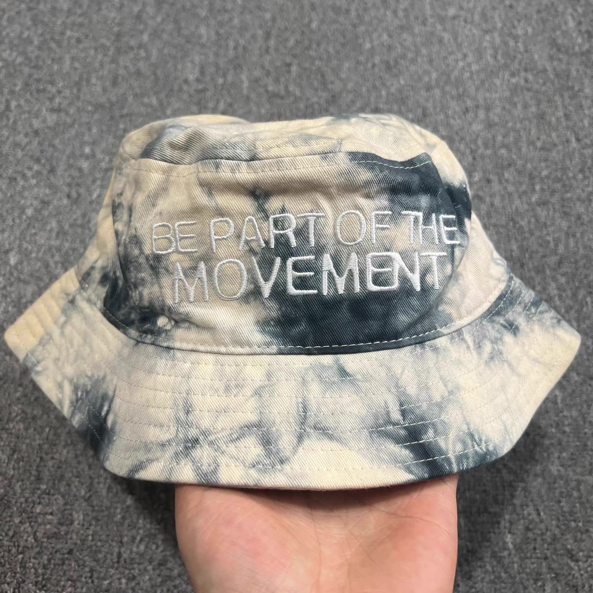 Cross Colours Cross Colours Embroidered Washed Tie-Dye Bucket Hat Q7 Size ONE SIZE - 1 Thumbnail
