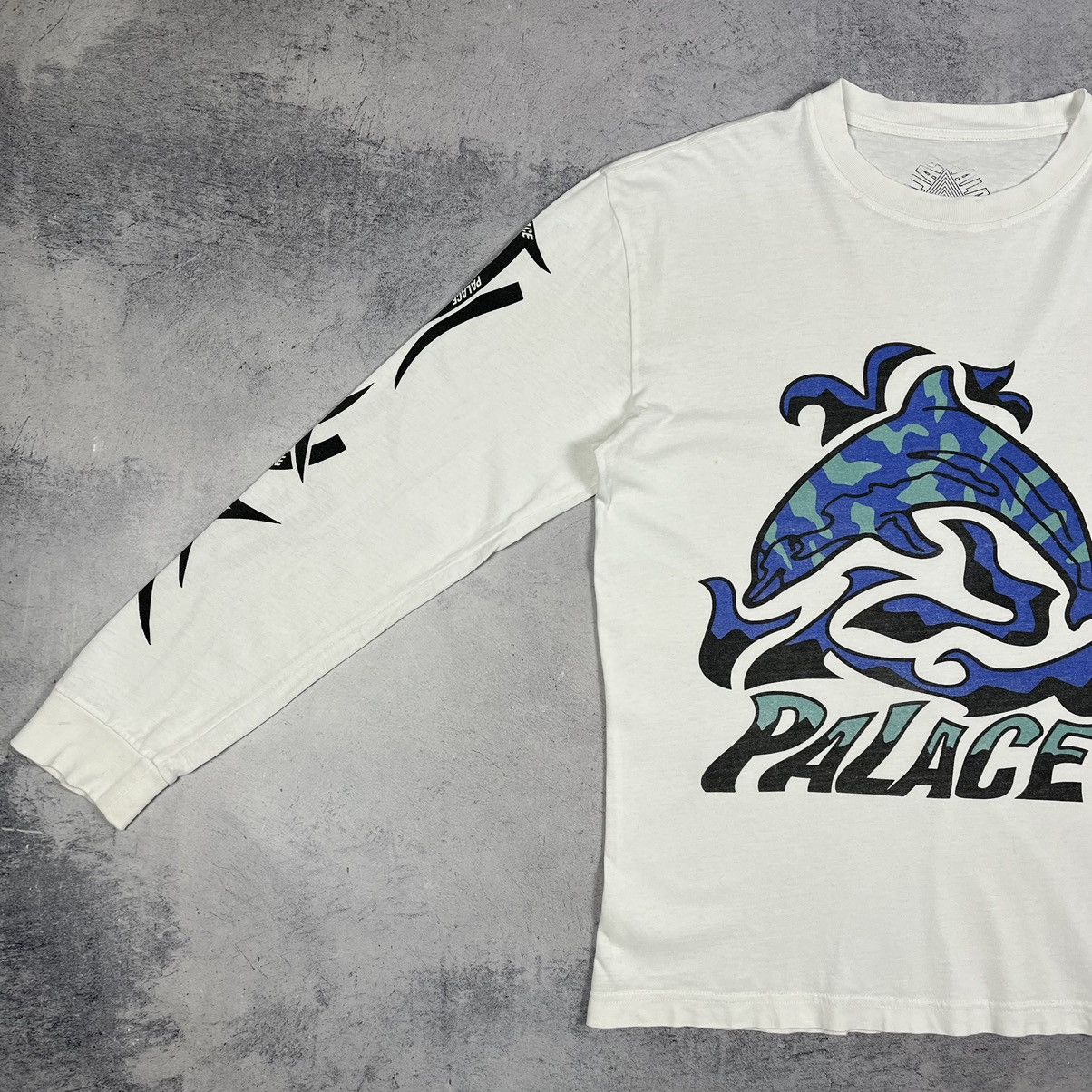 Palace Palace Sketchy Dolphin big logo long sleeve Shirt Size US S / EU 44-46 / 1 - 4 Thumbnail