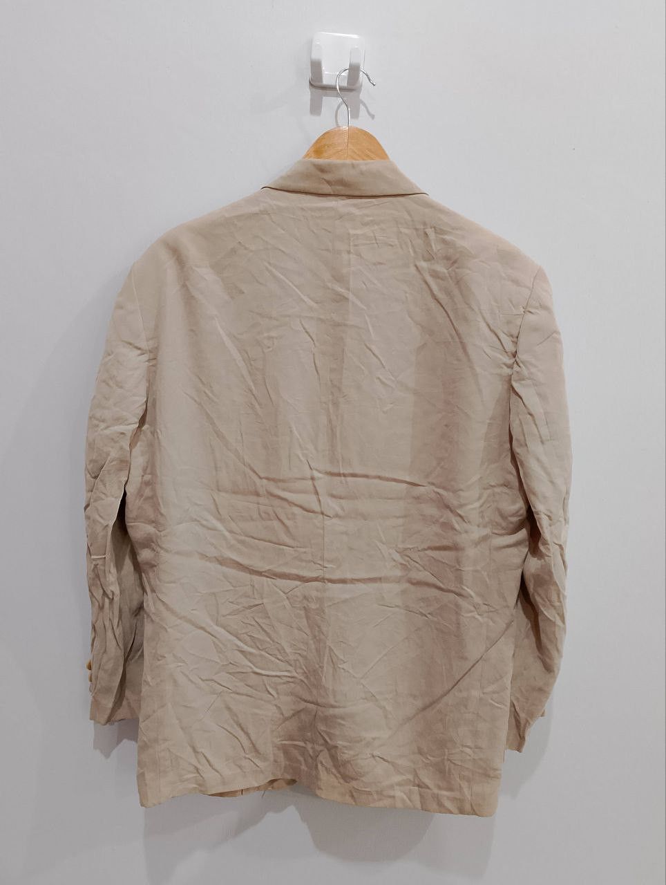 Japanese Brand INTERMEZZO TENCEL™ Single Breasted Japan Made Blazer Jacket Size 44R - 2 Thumbnail