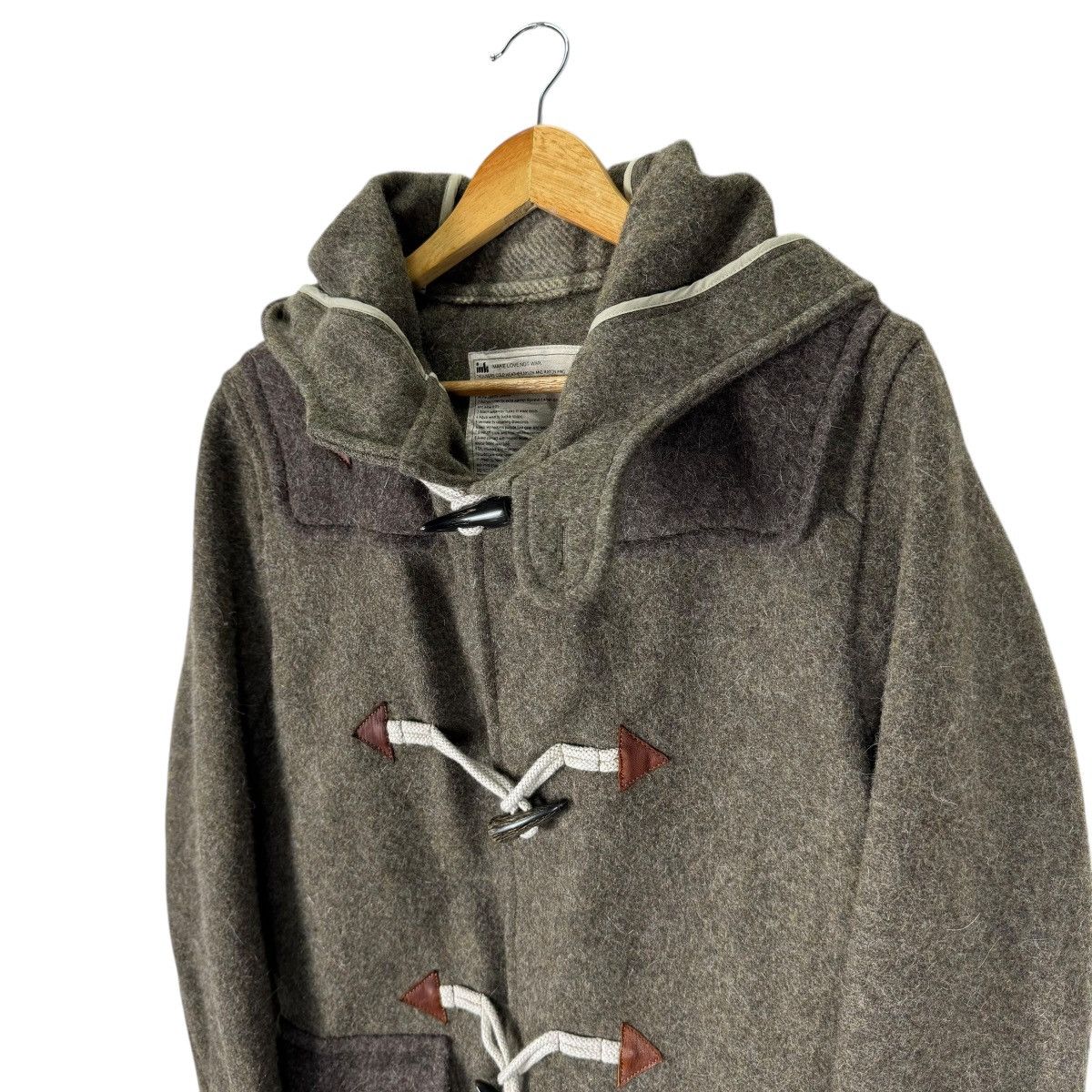 Japanese Brand ❄️INK JAPAN DUFFLE HOODIE COAT JACKET Size US M / EU 48-50 / 2 - 5 Thumbnail
