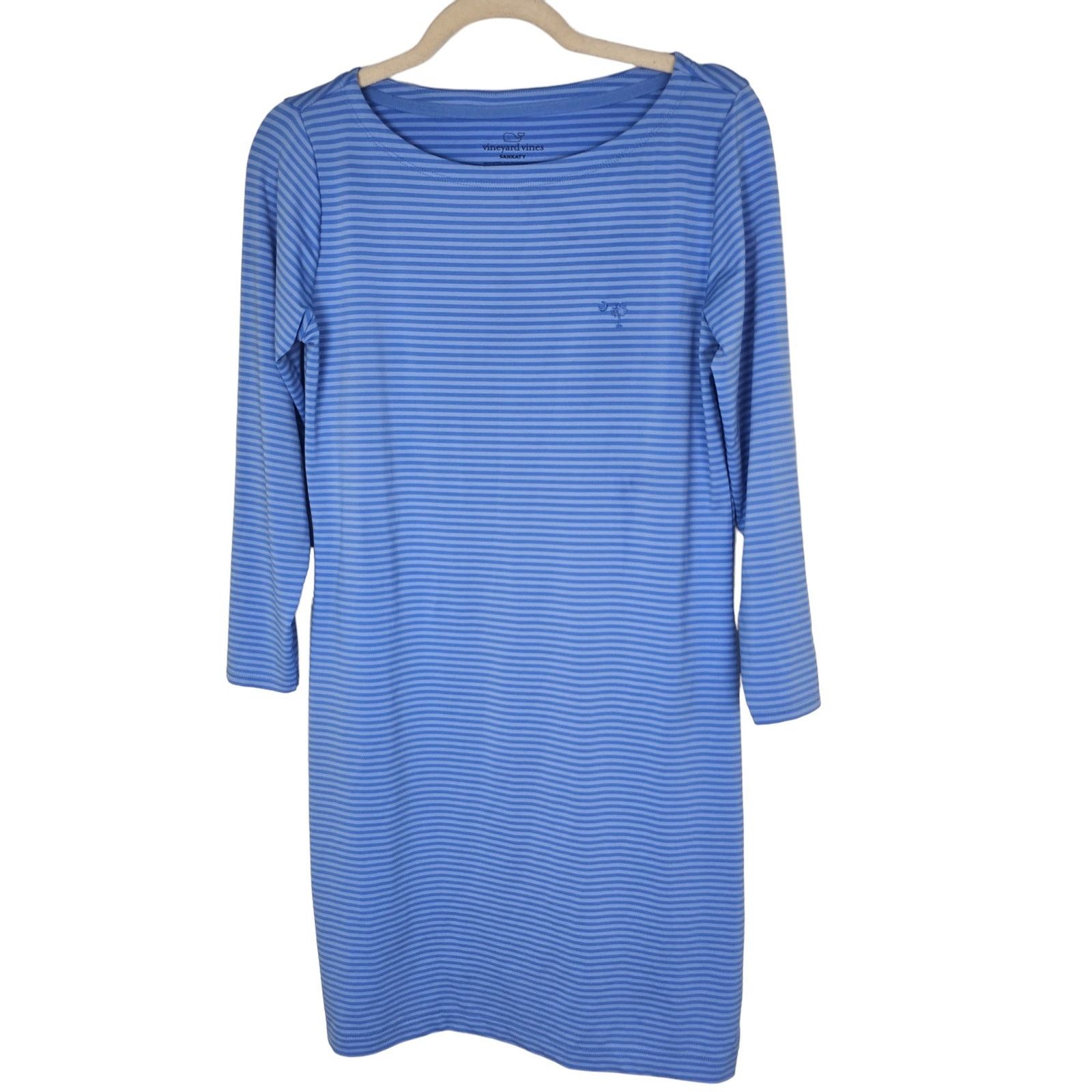Vineyard Vines Vineyard Vines Womens Sankaty Striped Mini Dress S Coastal Size S / US 4 / IT 40 - 1 Thumbnail