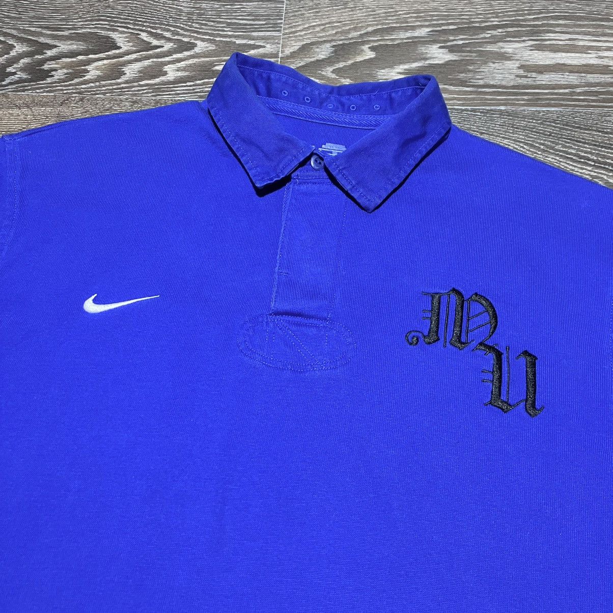 Nike MANCHESTER UNITED #7 Embroidered Logo Rugby Shirt