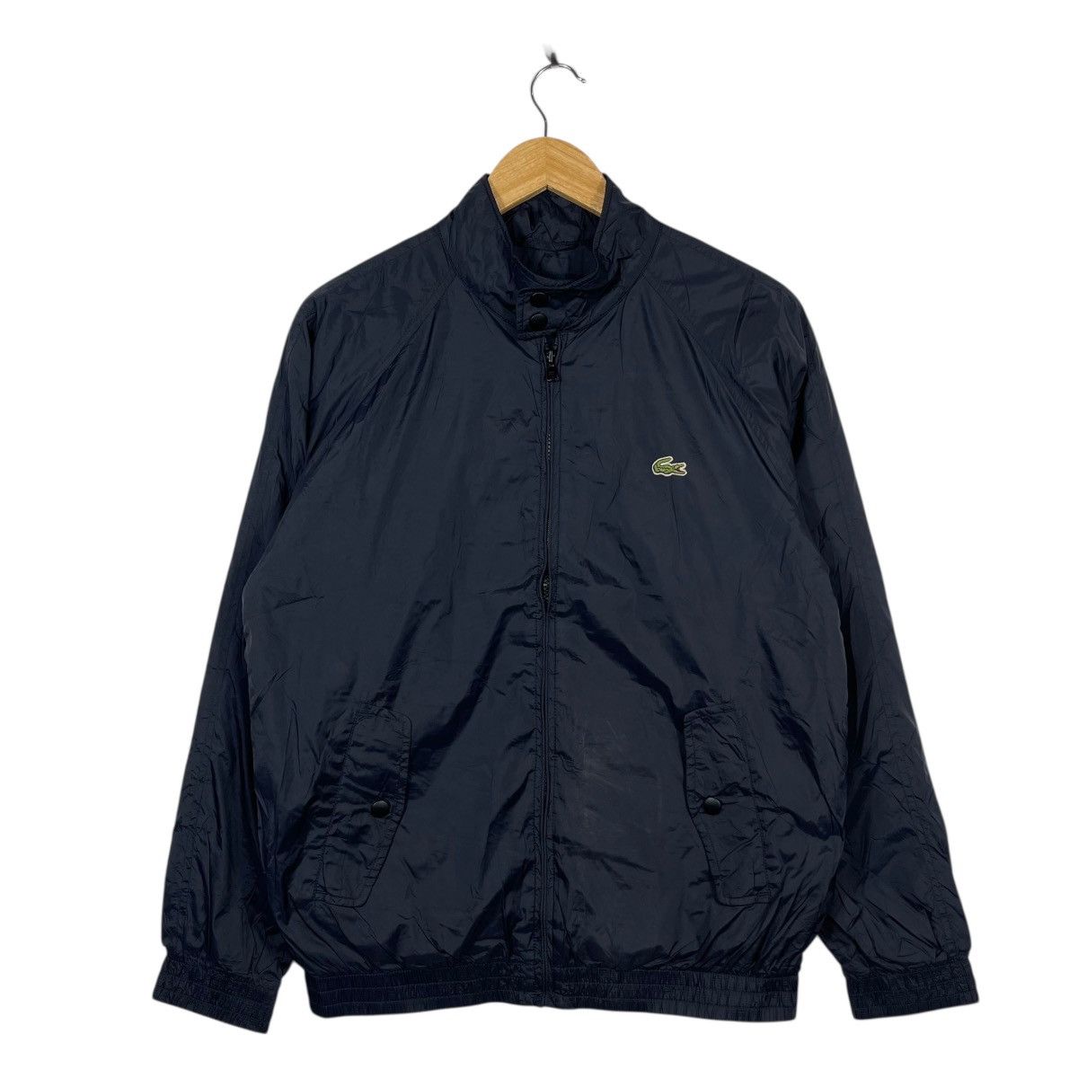 Lacoste Lacoste Navy Lightweight Jacket Full Zip Harrington Style Size US M / EU 48-50 / 2 - 1 Thumbnail
