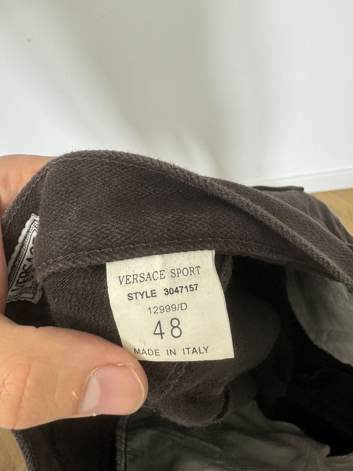 Versace Versace Sport Vintage Cargo Pant Brown Rare Luxury Designer Size US 32 / EU 48 - 6 Thumbnail
