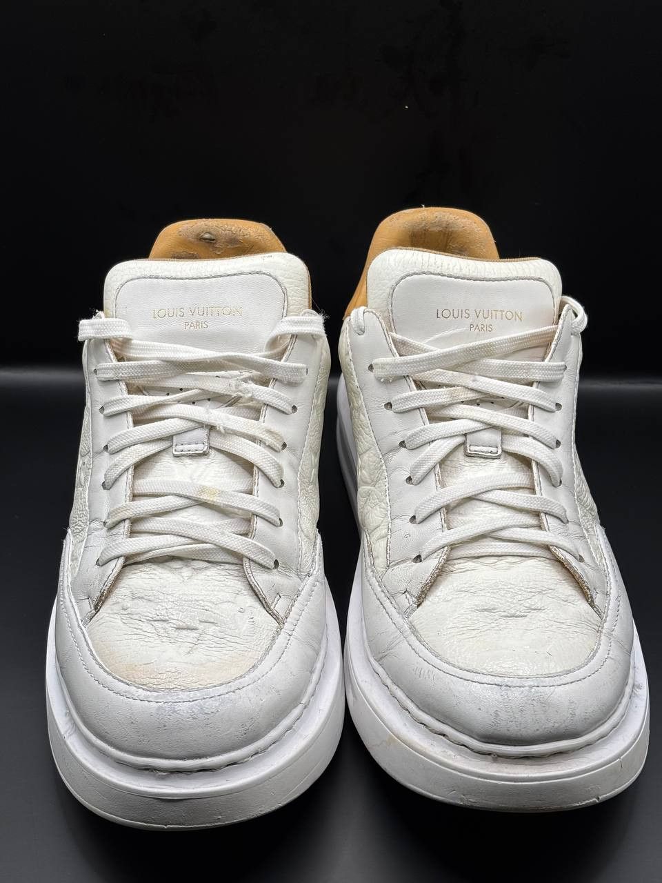 Louis Vuitton Louis Vuitton Beverly Hills Monogram Sneakers White LV 8.5 Size US 9.5 / EU 42-43 - 12 Thumbnail