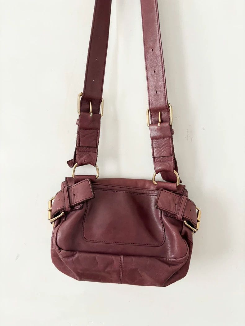 Vivienne Westwood Vivienne Westwood Rose red Saturn embossed postman's bag Size ONE SIZE - 4 Thumbnail
