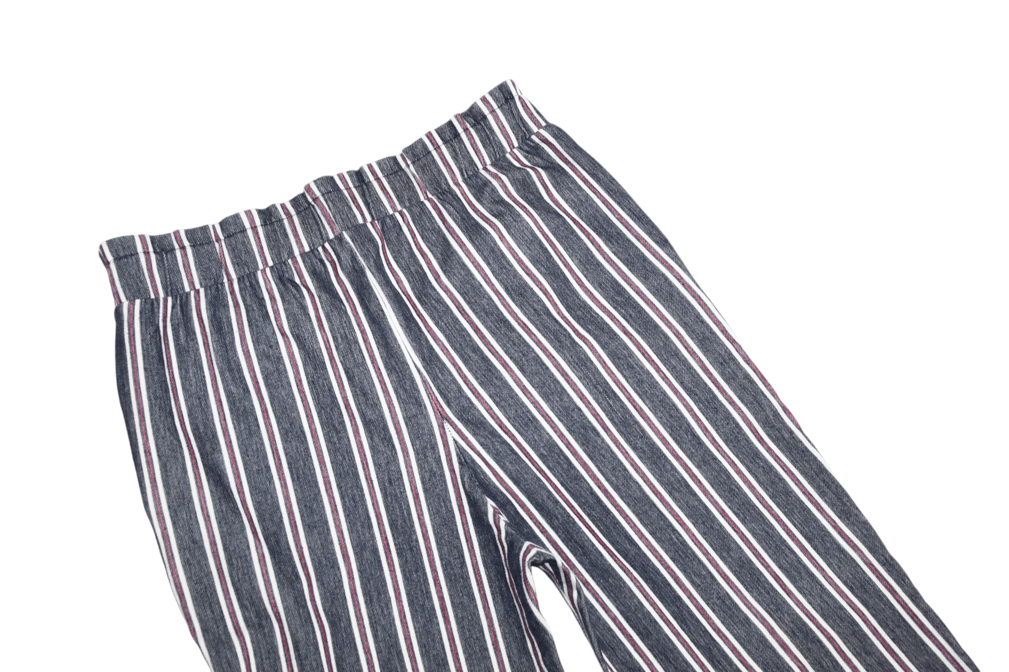 George Gina & Lucy George Gina & Lucy Washed Cotton Striped Cropped Pants Size 28" / US 6 / IT 42 - 10 Thumbnail