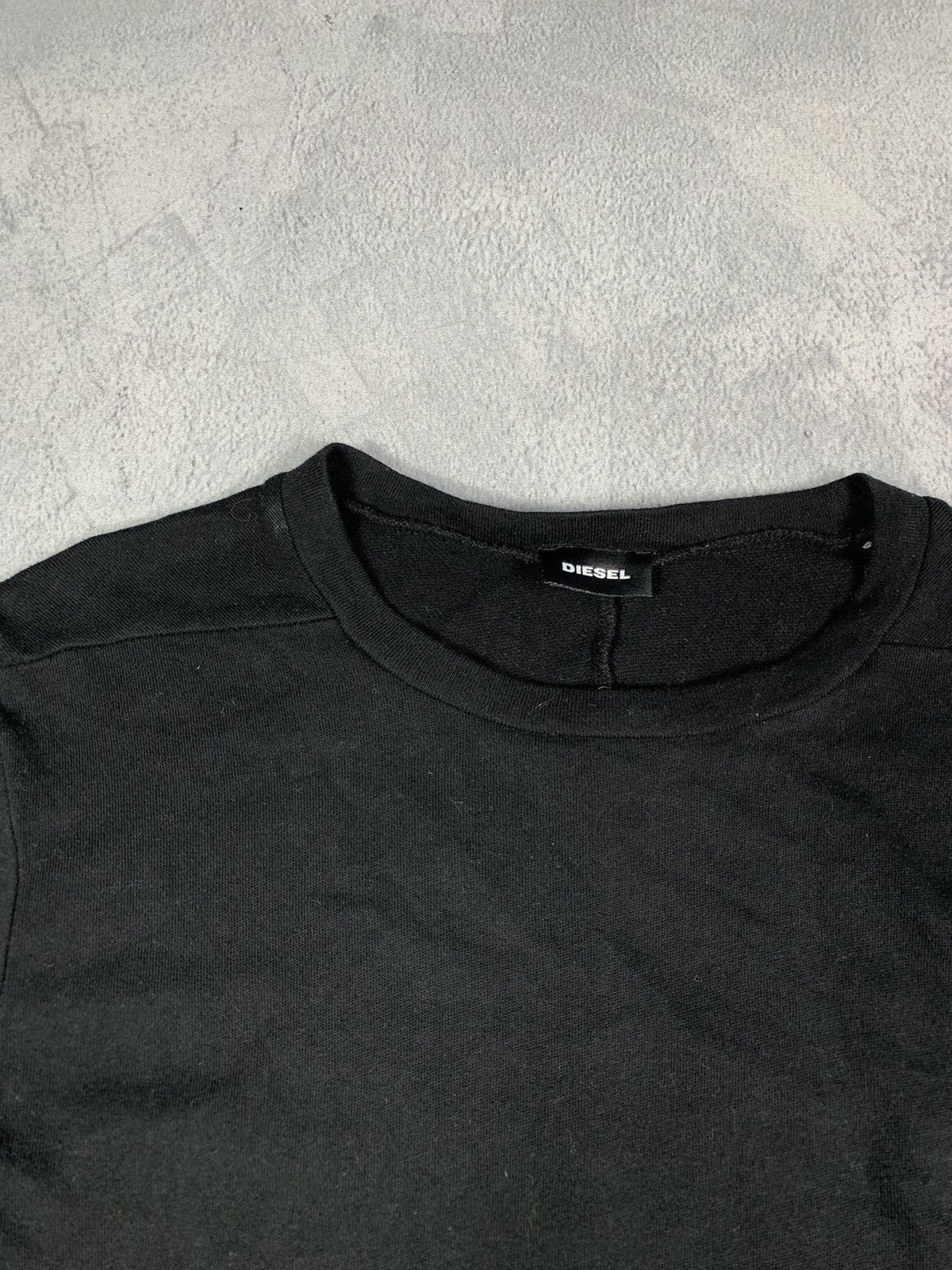Other Vintage Y2K Diesel black blank sweatshirt streetwear size S Size US S / EU 44-46 / 1 - 4 Thumbnail