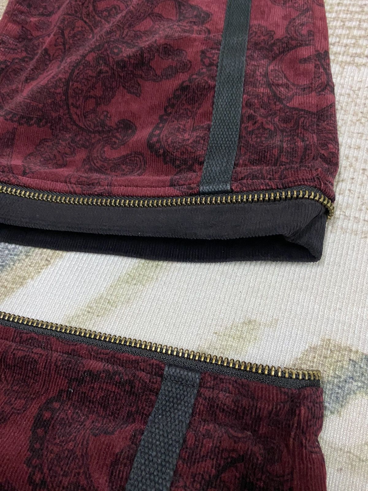 Beauty Beast Japanese Brand Ozz On Wide Leg Flared Pants Size 28" / US 6 / IT 42 - 5 Thumbnail