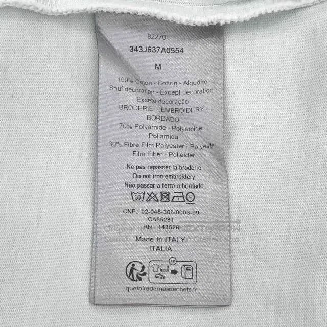 Dior Dior Logo letter embroidery round neck light green short s Size US M / EU 48-50 / 2 - 6 Thumbnail