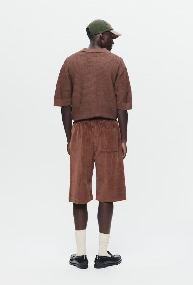 Wood Wood BNWT SS25 WOOD WOOD BRETT CORDUROY SHORTS M Size US 32 / EU 48 - 13 Thumbnail