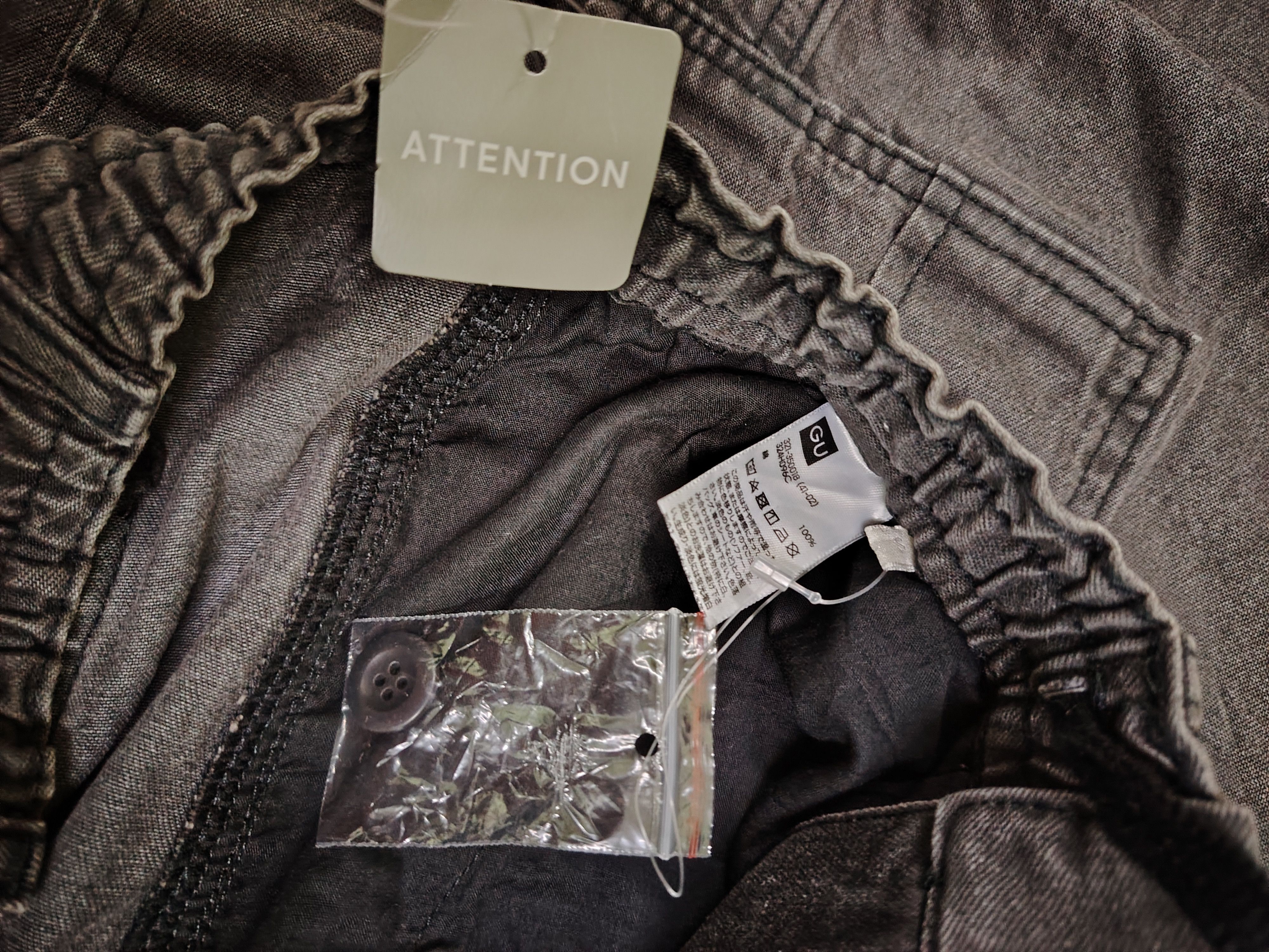 GU NWT: Gu Big Baggy Yohji Yamamoto Ballon Parachute Cargo Pant Size US 30 / EU 46 - 8 Thumbnail