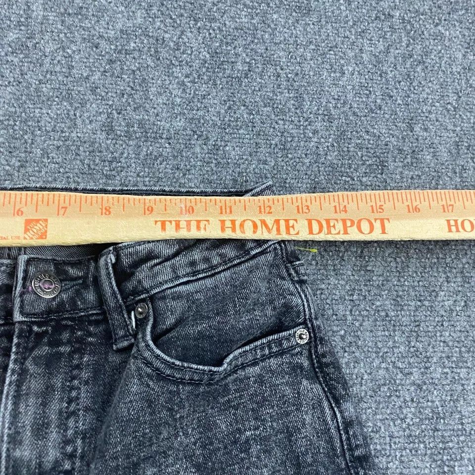 Old Navy Old Navy Jeans Women's 2 O.G. Straight Charcoal Wash Size 24" / US 00 / IT 34 - 5 Thumbnail
