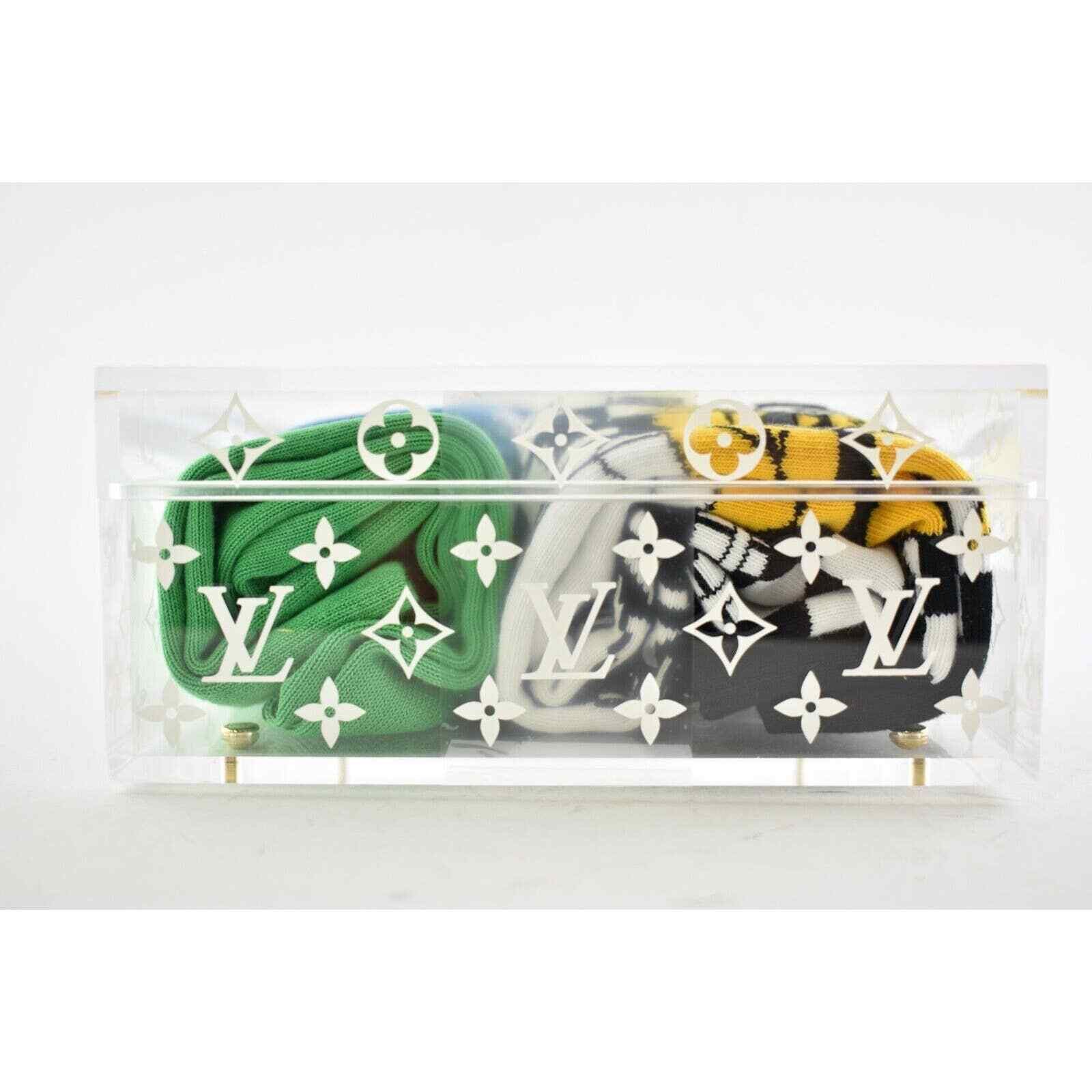 Louis Vuitton Louis Vuitton LV Archives 6 Socks Set Boite Scott Monogram Size ONE SIZE - 11 Thumbnail