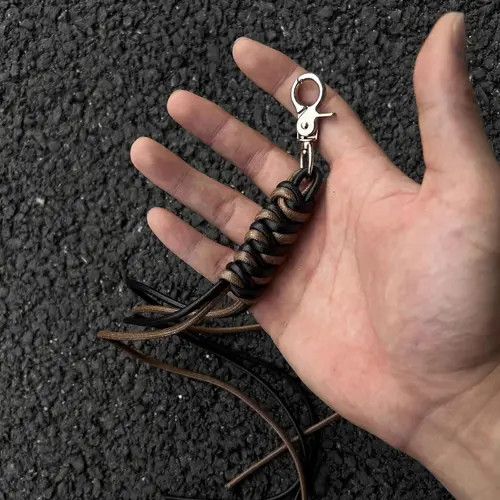 Jewelry Leather Lanyard with Clip Size ONE SIZE - 3 Thumbnail