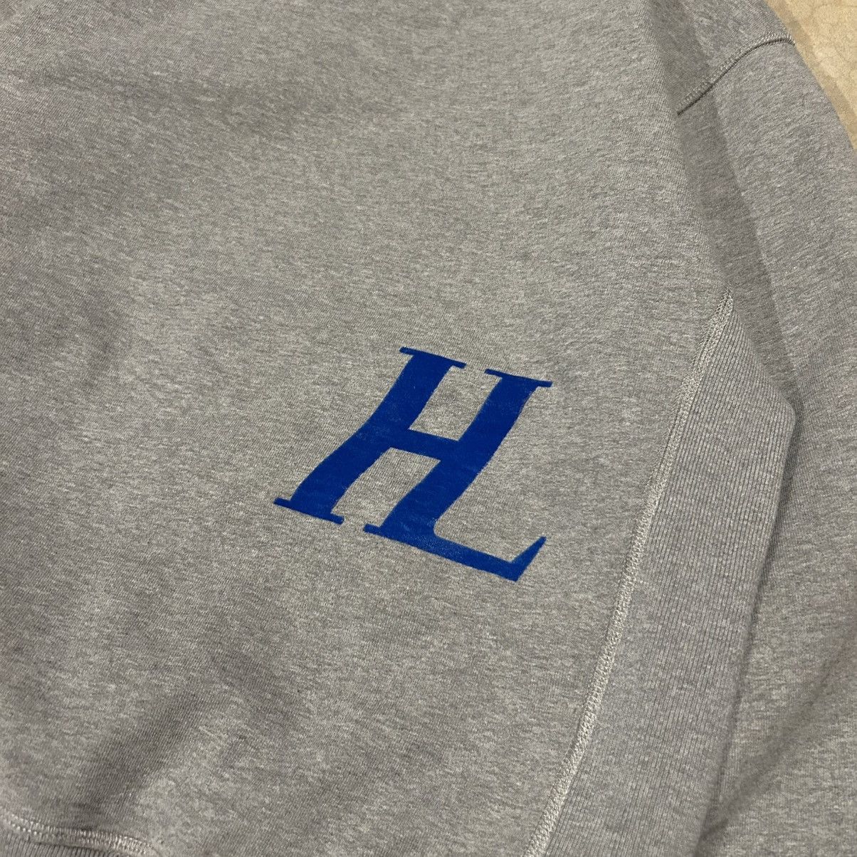Helmut Lang Helmut Lang HL Monogram Flock Logo Ribbed Crewneck Rare Size US S / EU 44-46 / 1 - 3 Thumbnail