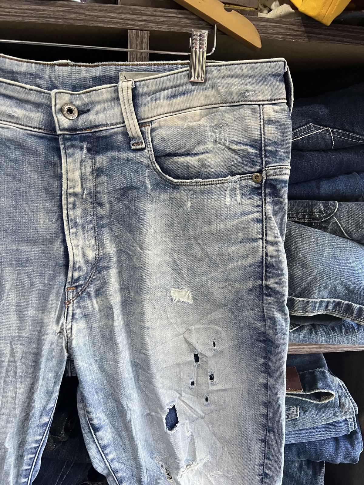 G-Star 🔥G-Star Raw Distressed Denim Size US 38 / EU 54 - 8 Thumbnail