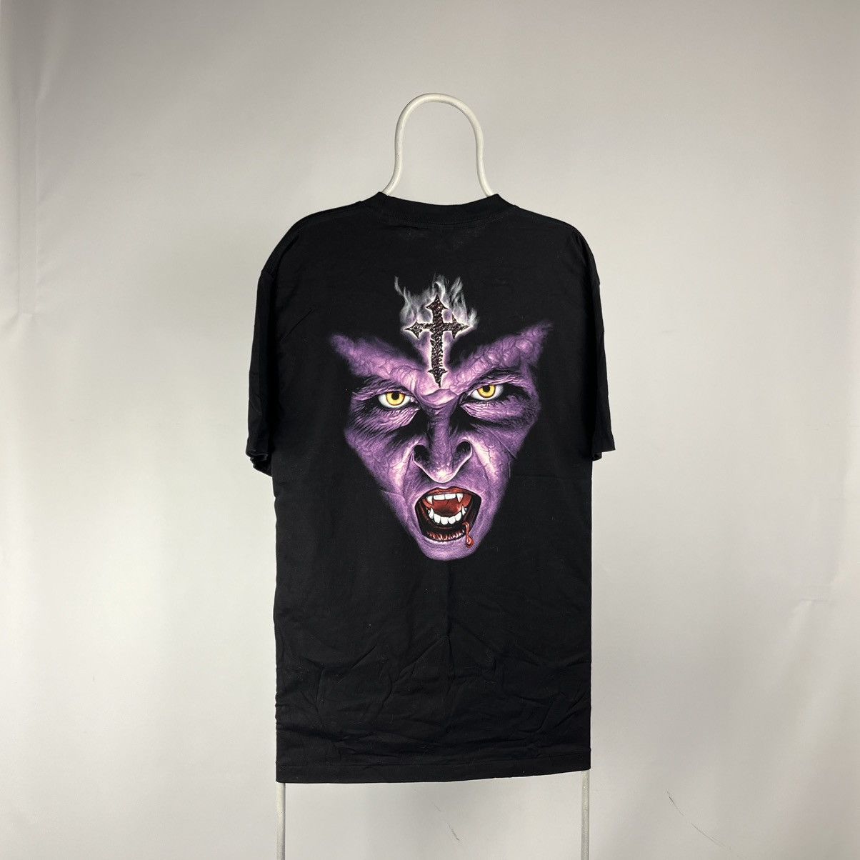 Band Tees Vintage Devilish Vampire Blood Graphic Tee Devilish Trio Size US XL / EU 56 / 4 - 2 Thumbnail