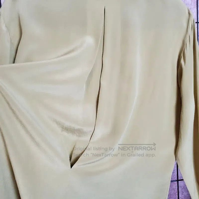 Dior Dior Green Silk Long Sleeve Blouse . Size S / US 4 / IT 40 - 7 Thumbnail