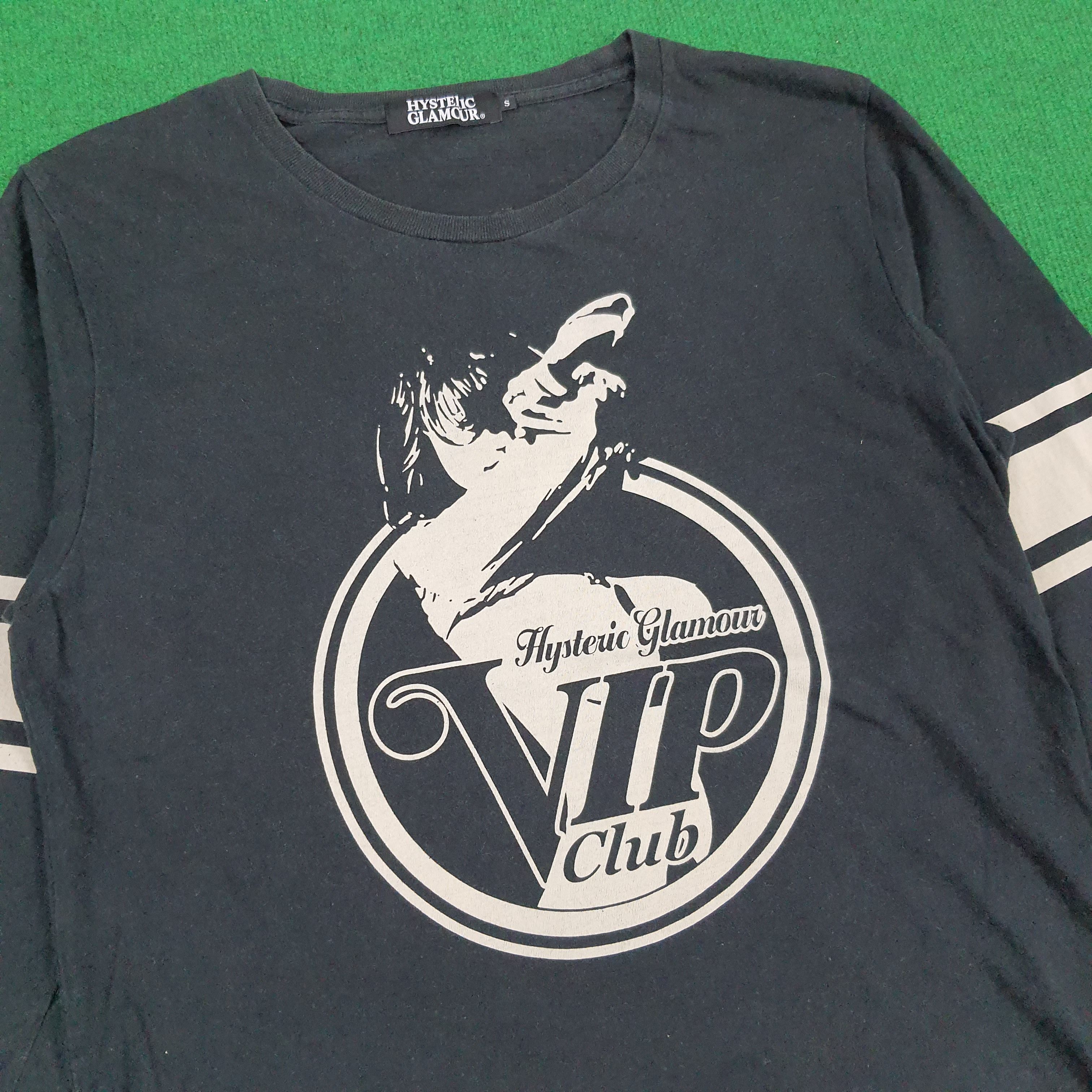 Hysteric Glamour × Japanese Brand × Vintage Vintage Hysteric Glamour Japanese Three Quaters Tshirt Size US S / EU 44-46 / 1 - 2 Thumbnail