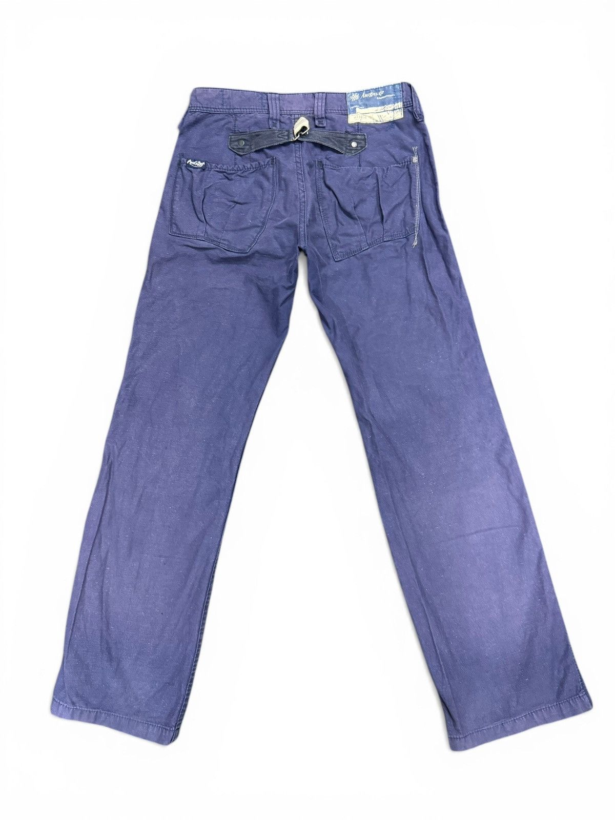 Japanese Brand JAPAN BRAND Antgauge Fourmimesure Navy Casual Pants Size US 27 - 6 Thumbnail
