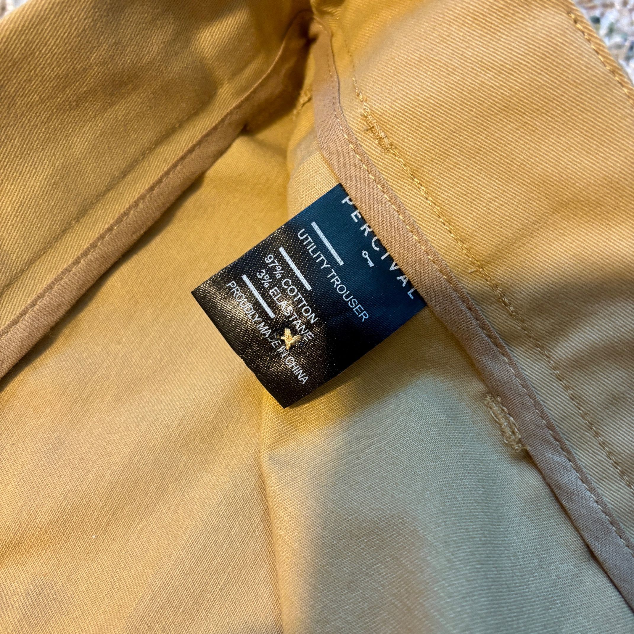 Percival Men's Percival Tan Utility Trouser, 34 Size US 34 / EU 50 - 5 Thumbnail