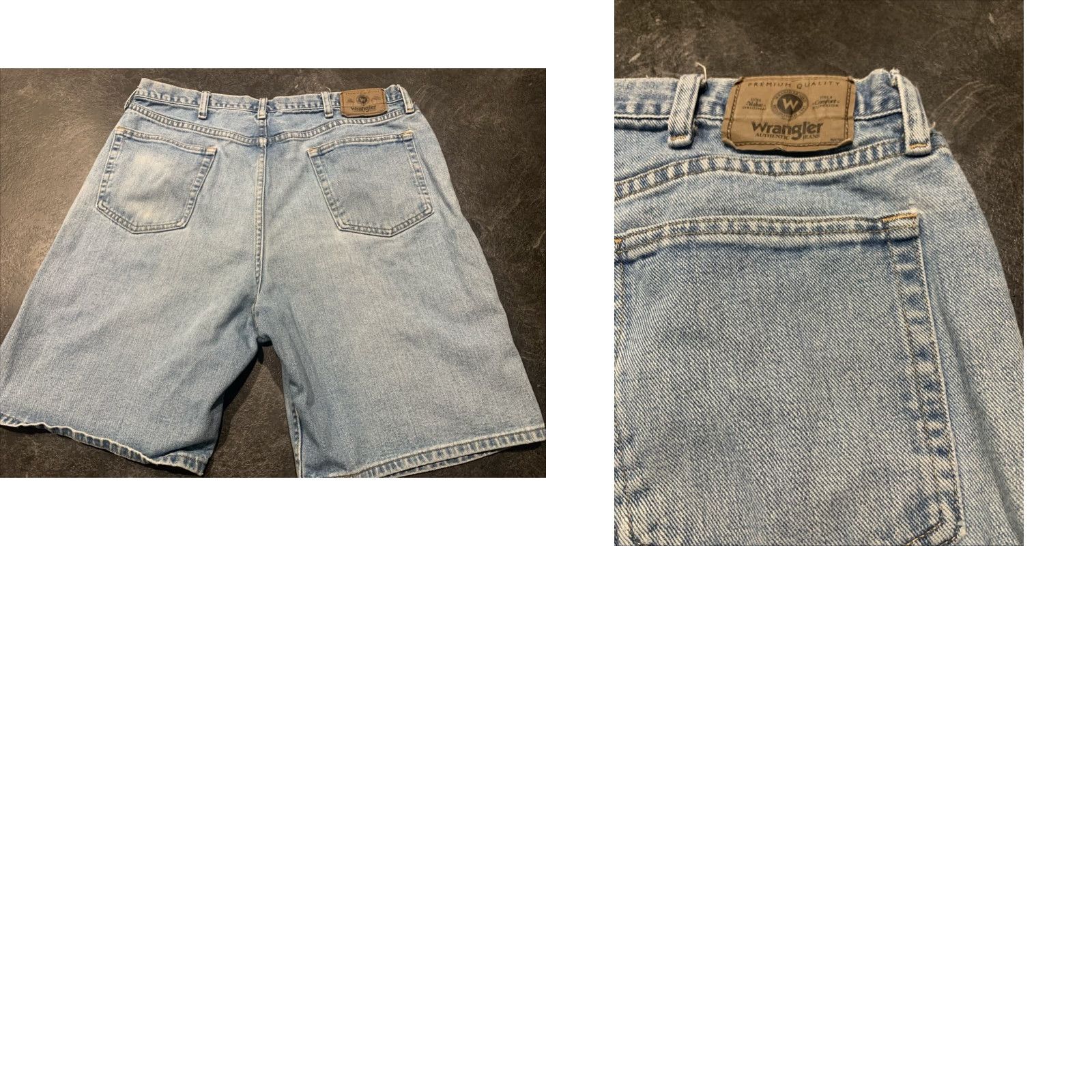 Wrangler Wrangler Jeans Shorts Men 38 Denim Cargo Casual Workwear Blue 10-Inch Inseam Size US 38 / EU 54 - 8 Thumbnail