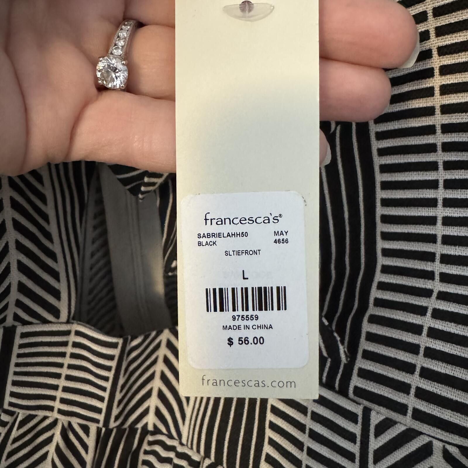 Francesco Smalto NWT Francesca's Blue Rain Striped Romper, Size L Size 36" / US 14 / IT 50 - 5 Thumbnail
