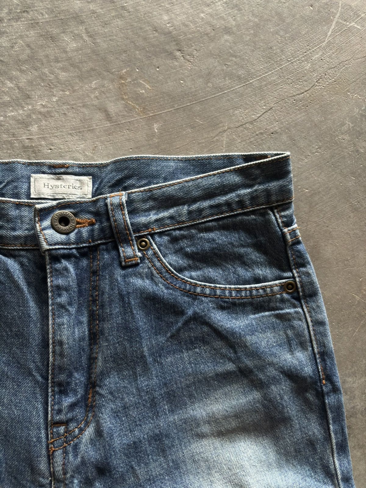 Hysteric Glamour HYSTERIC GLAMOUR flare slim japanese jeans punk grunge style Size US 26 / EU 42 - 8 Thumbnail