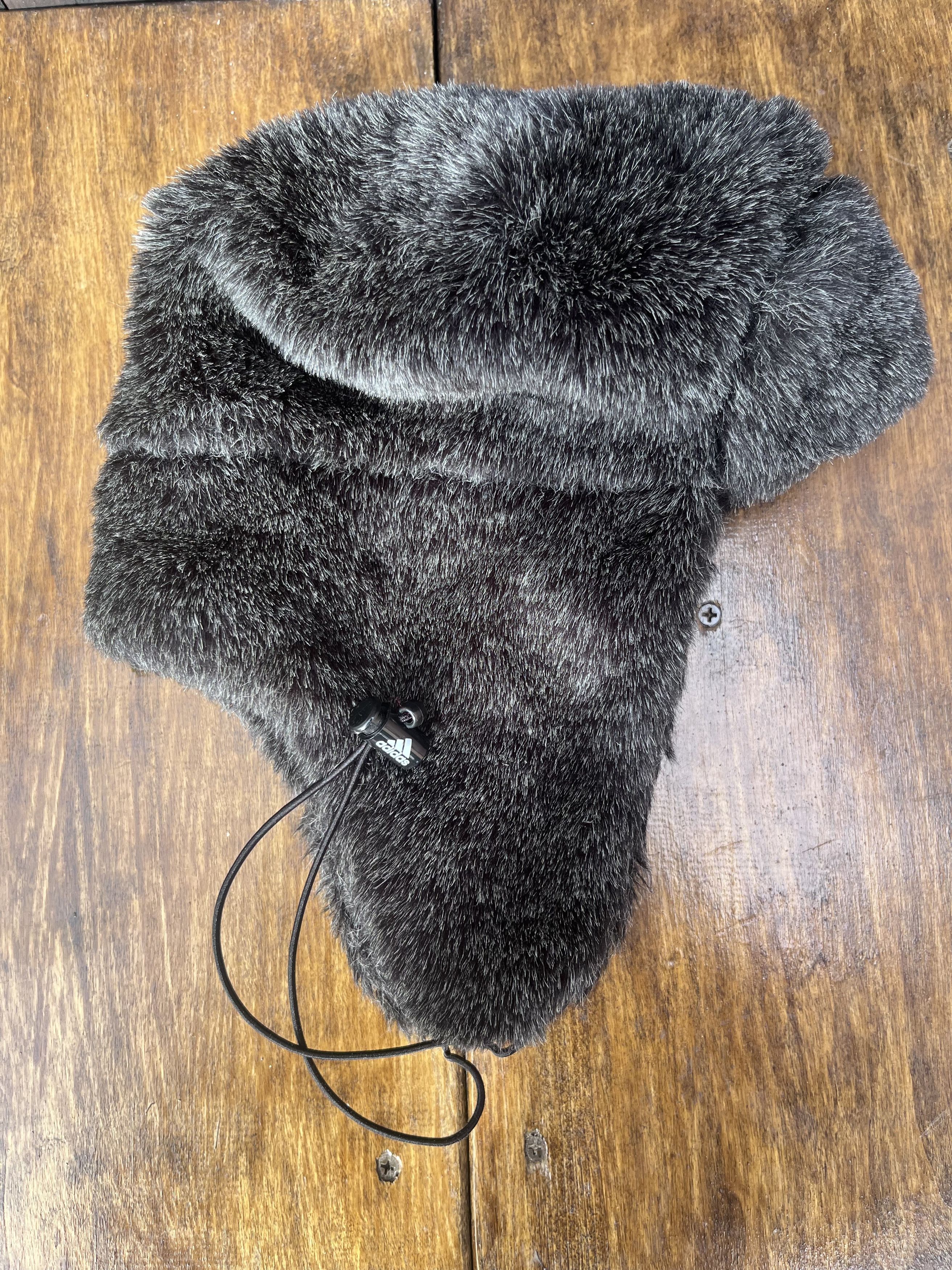 Adidas Vintage Winter Hat Earflaps Adidas Men’s Size M Size ONE SIZE - 3 Thumbnail