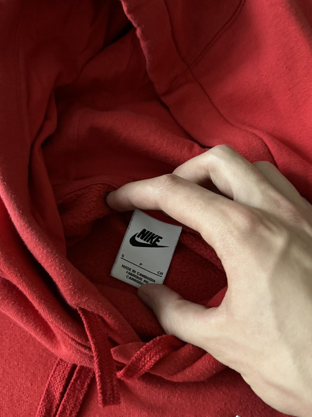 Nike × Vintage Nike basic oversized Y2K Vintage style hoodie Size US S / EU 44-46 / 1 - 11 Thumbnail