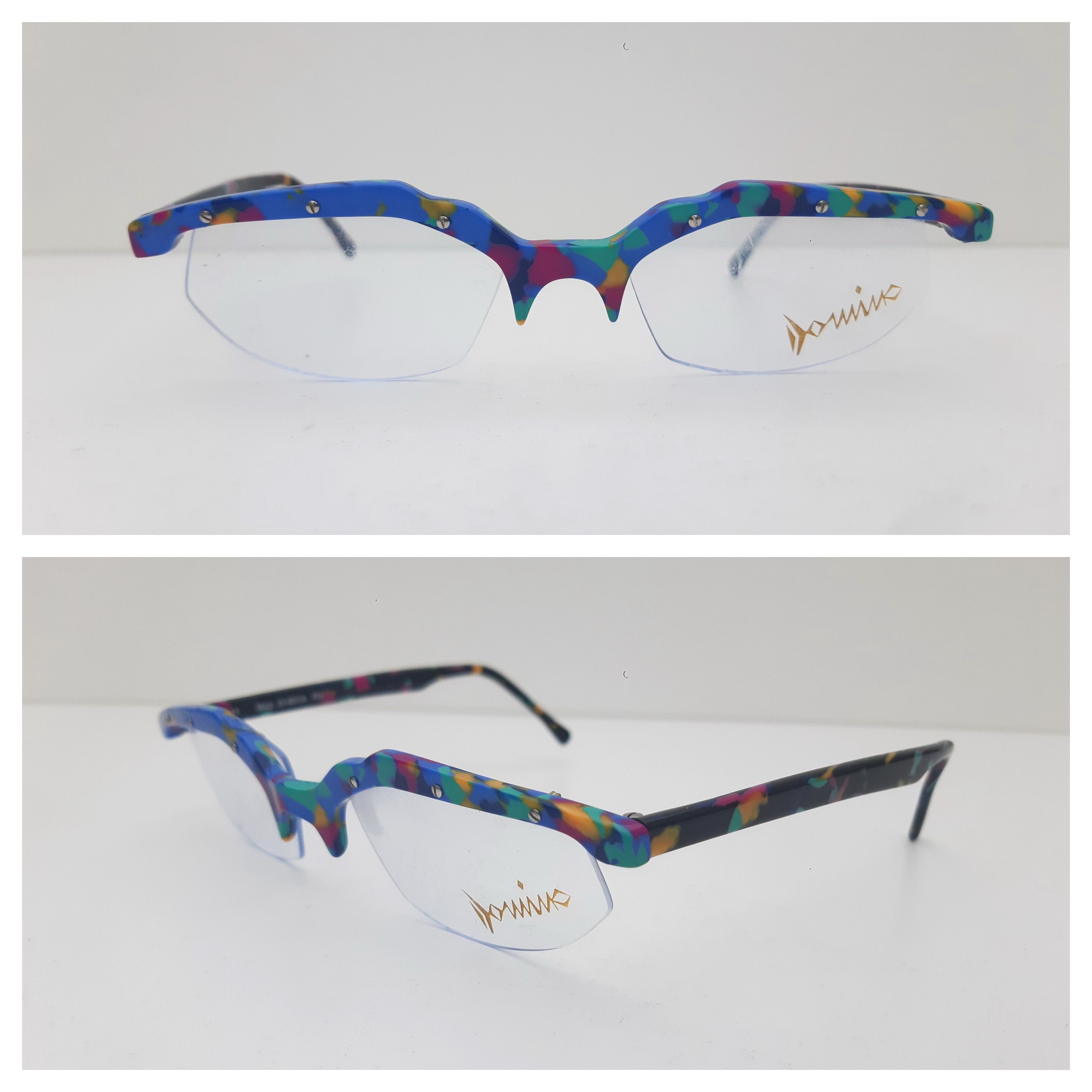 Vintage DOMINO mod. 01-301/A F01 Germany Glasses Frame NEW