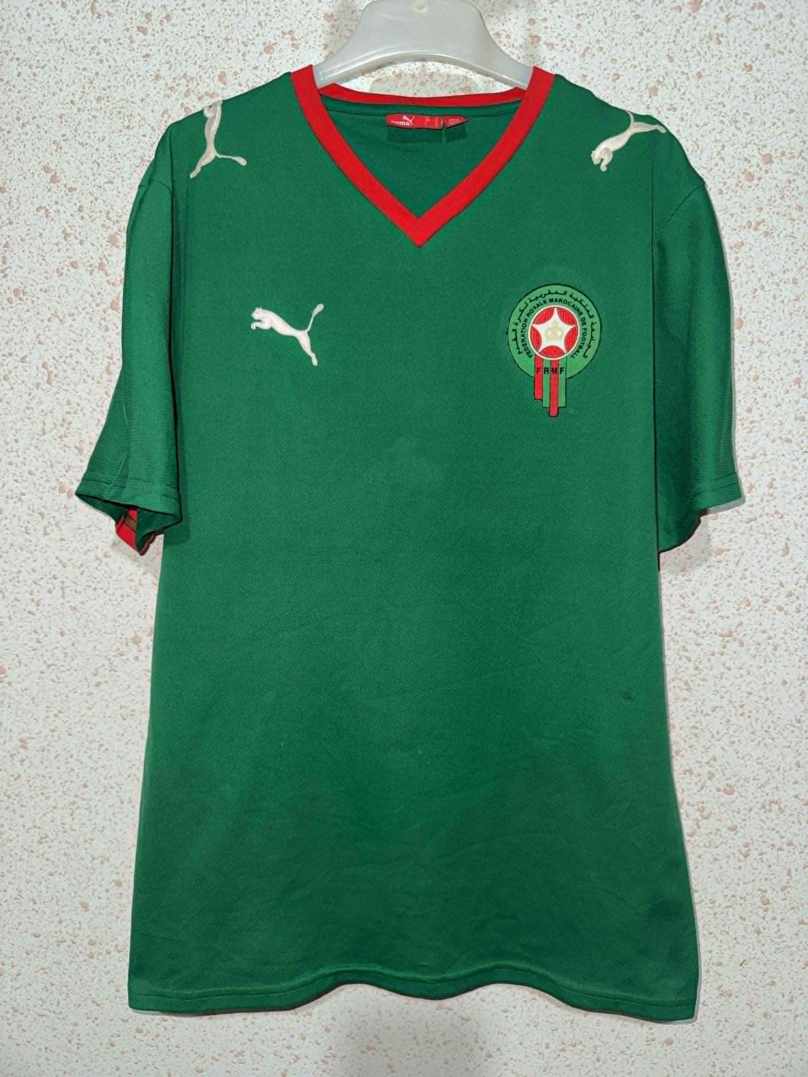 Puma Morocco 2008/09 Home Shirt PUMA Size US M / EU 48-50 / 2 - 1 Thumbnail