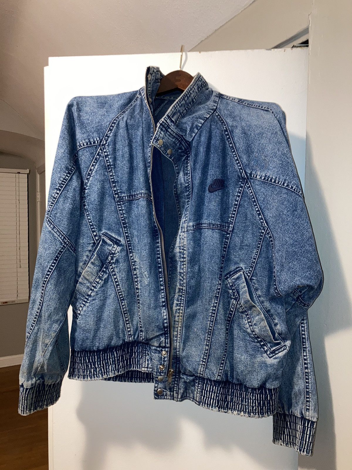 Nike Vintage Nike air challenge court denim jacket Grailed