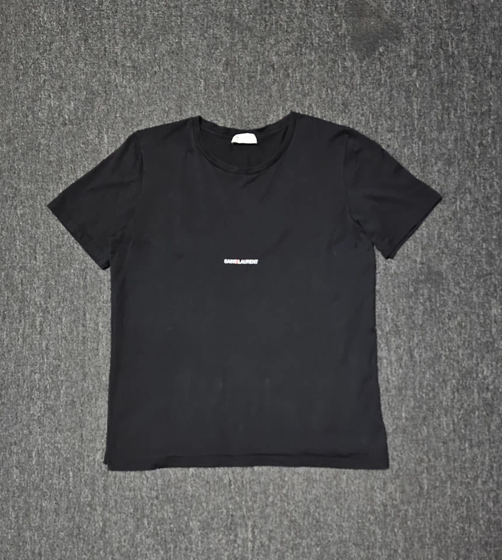 Saint Laurent Paris Saint Laurent Black Short Sleeve T-shirt, Size US M / EU 48-50 / 2 - 1 Thumbnail