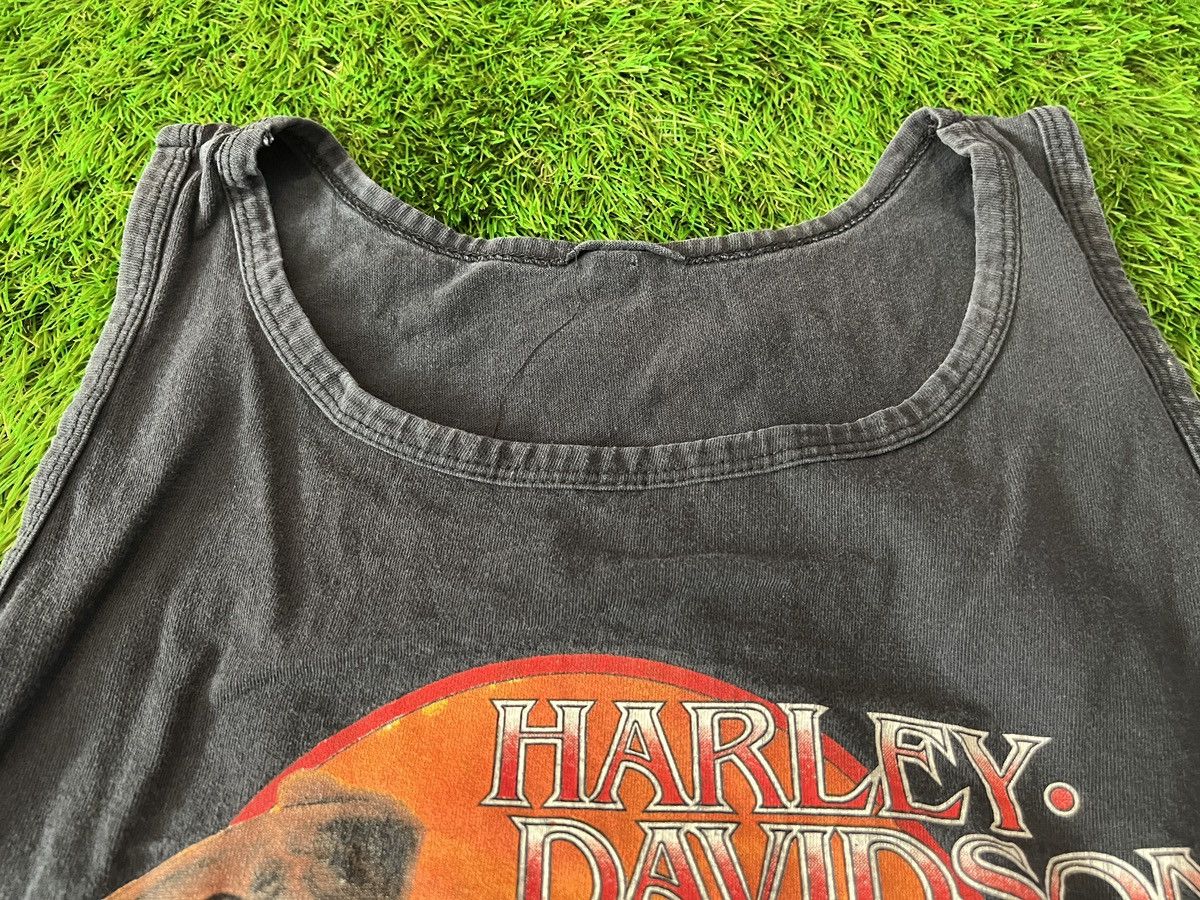 Harley Davidson × Vintage VTG 90s? Harley Davidson Tank Top - Eagle Motorcycle Size US M / EU 48-50 / 2 - 5 Thumbnail