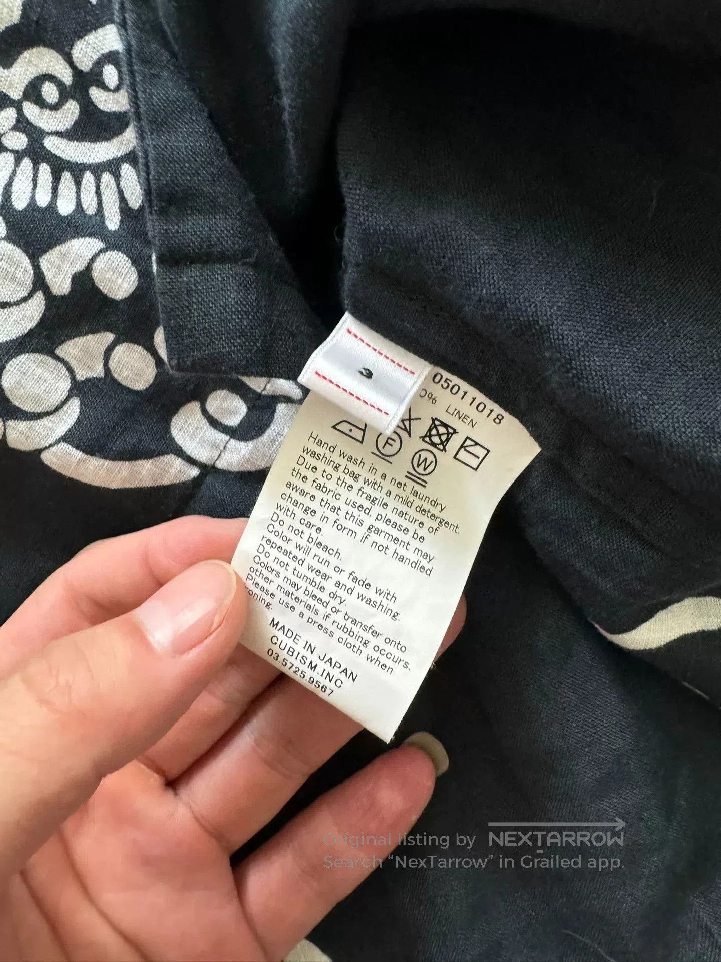 Visvim visvim little cloud shirt in black. Size US M / EU 48-50 / 2 - 3 Thumbnail