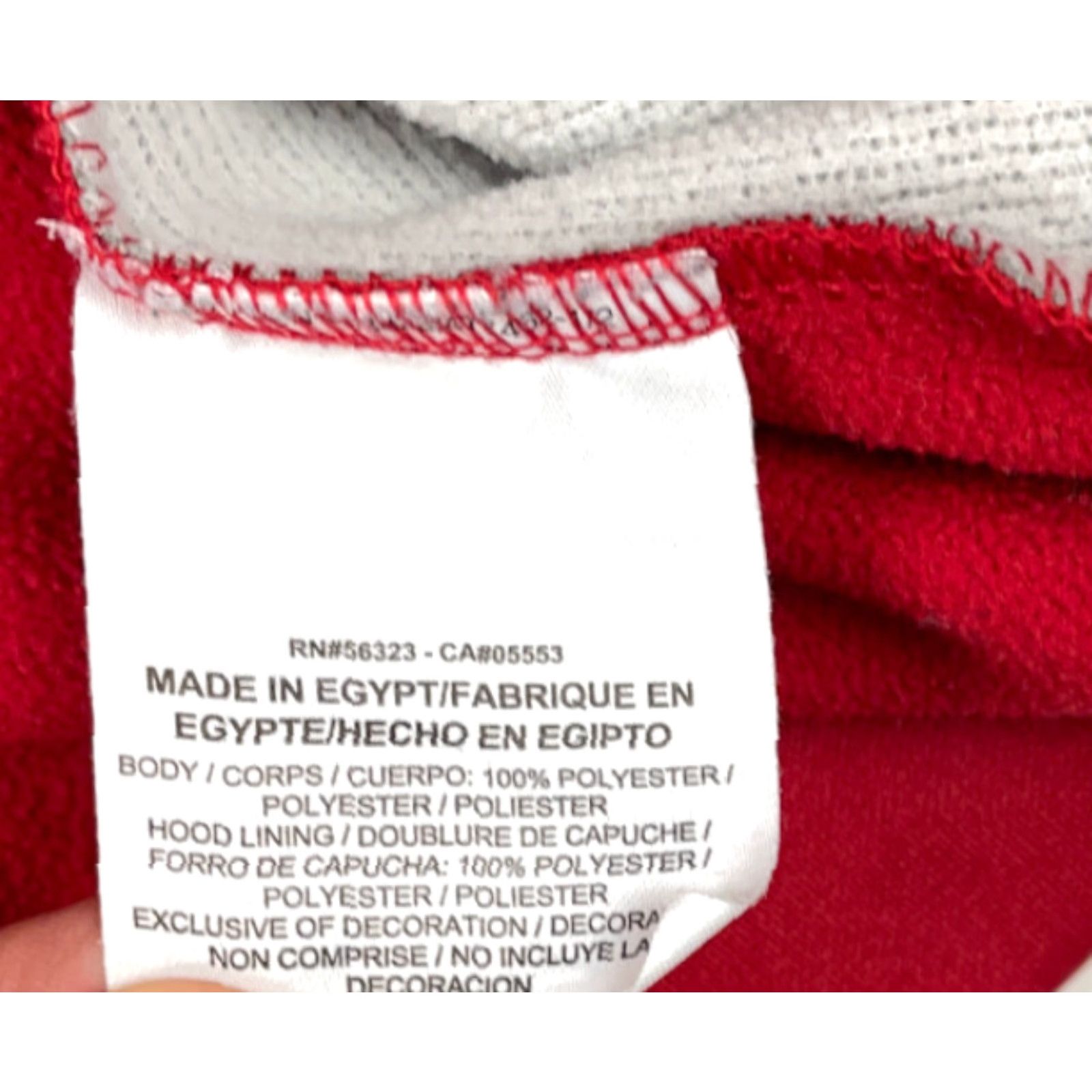 Nike Nike Therma-Fit Pullover Hoodie Sweatshirt Men Adult Medium Pouch Pocket Red Gray Logo Size US M / EU 48-50 / 2 - 5 Thumbnail