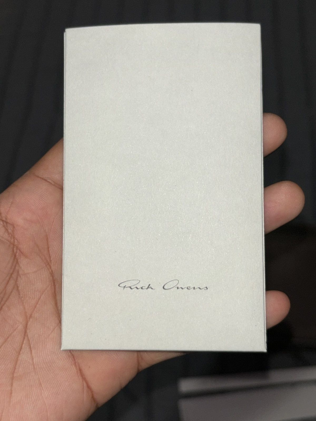 Rick Owens Rick Owens Clay Square Card Holder Size ONE SIZE - 12 Thumbnail