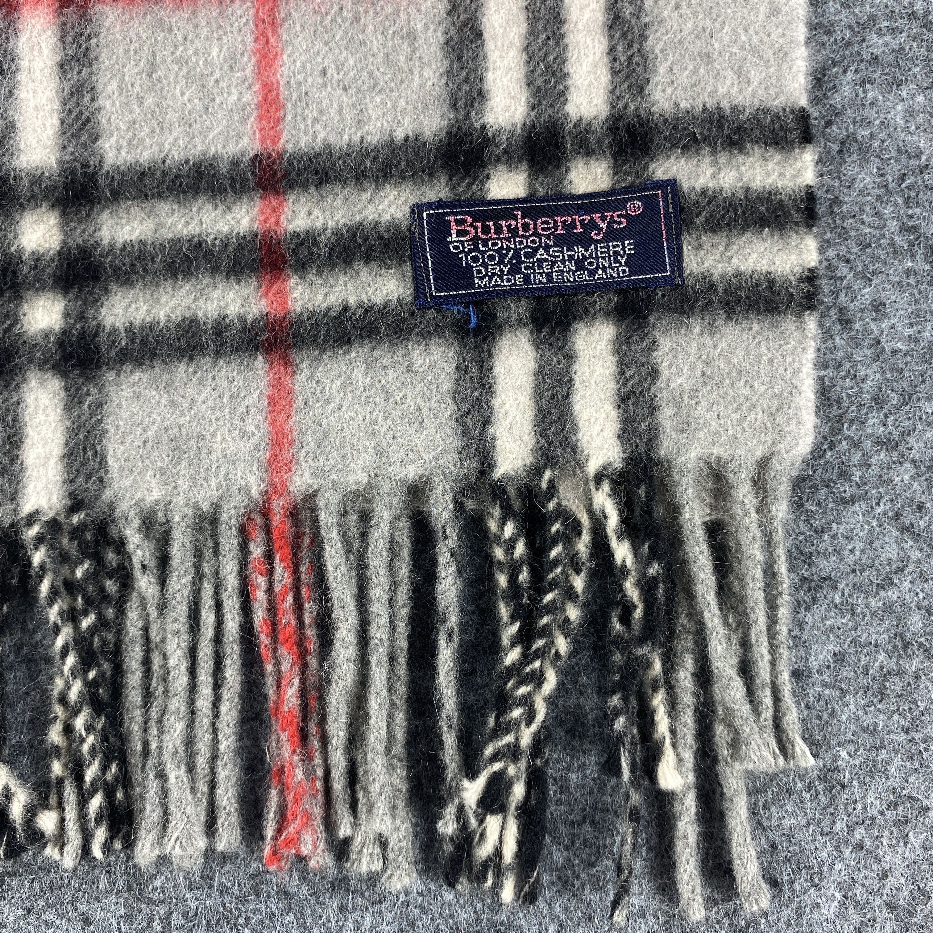 Burberry × Vintage GF10675 Burberry Scarf Neck Wear Muffler Nova Check Size ONE SIZE - 4 Thumbnail