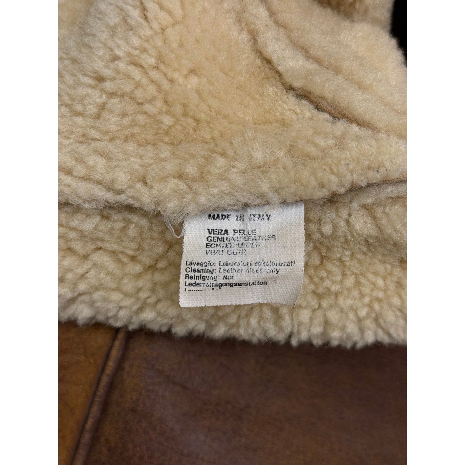 Giorgio Armani 1990s Emporio Armani shearling flight jacket Size US XL / EU 56 / 4 - 9 Thumbnail