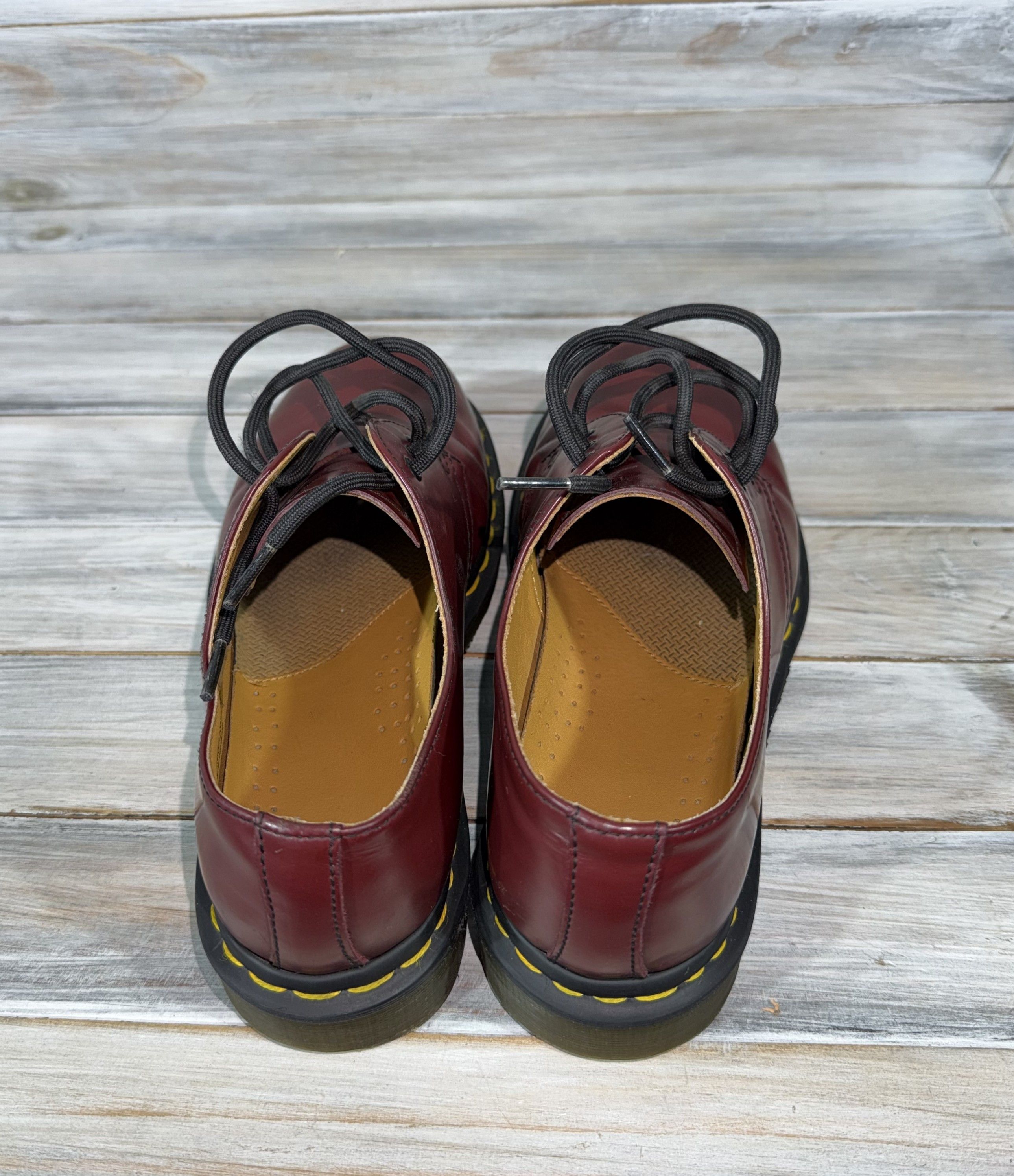 Dr. Martens Dr Martens 1461 Cherry Red Leather Lace Up Shoes Casual Size US 6 / IT 36 - 24 Thumbnail