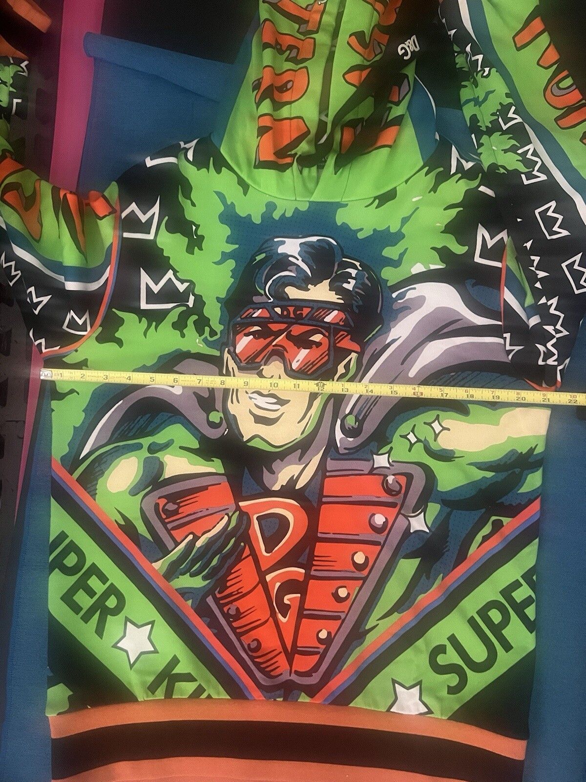 Dolce & Gabbana Superhero King Print Hoodie In Multicolor Size 48 Size US M / EU 48-50 / 2 - 13 Thumbnail
