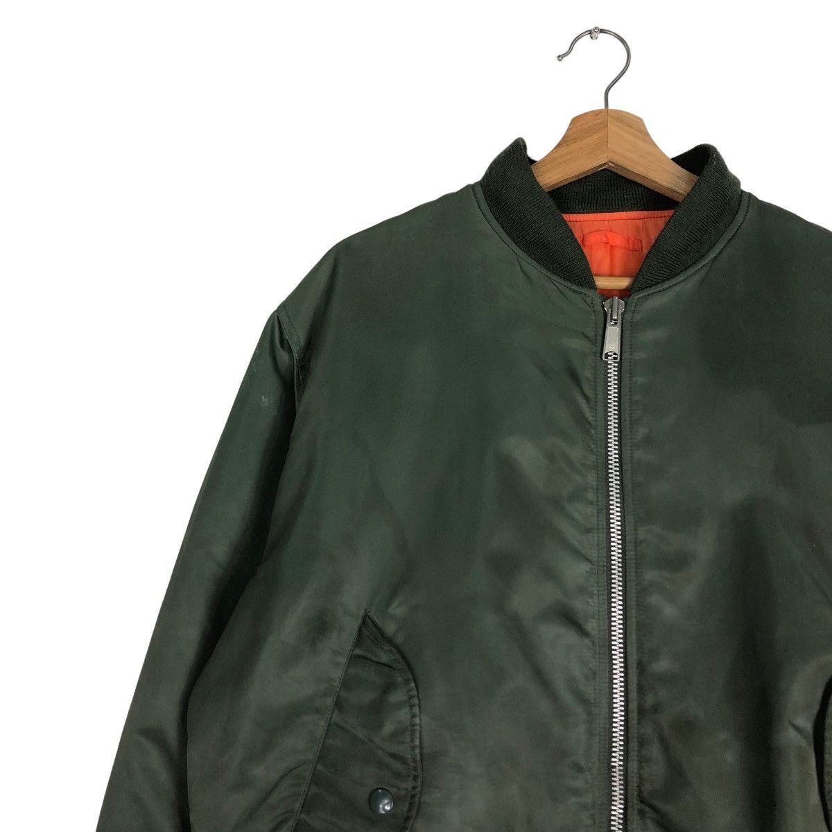 Japanese Brand Vtg Bomber Jacket Uniqlo Military Design Issey Miyake Japan Size US M / EU 48-50 / 2 - 7 Thumbnail