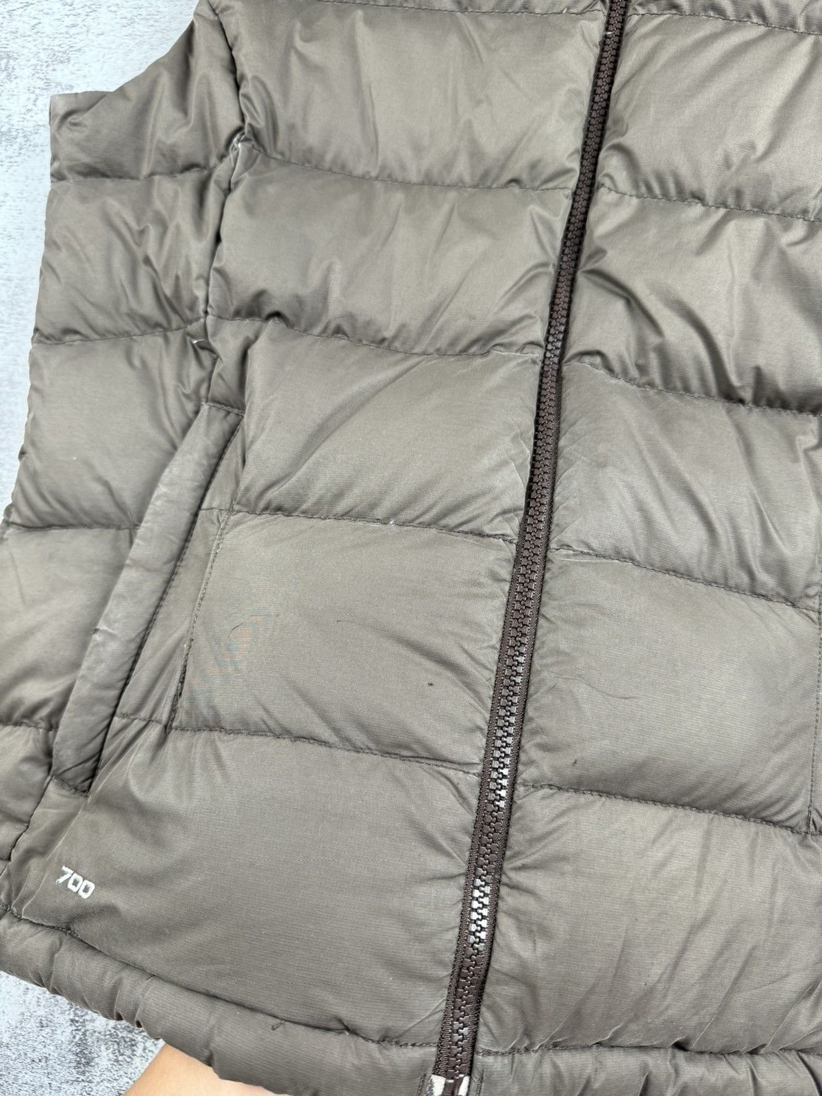 The North Face The North Face TNF Gorpcore 700 Down Puffer Brown Vest Jacket Size L / US 10 / IT 46 - 10 Thumbnail