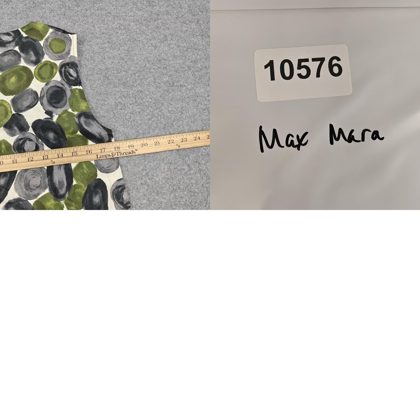 Max Mara 'S MaxMara Blouse Womens 8 Multicolor Polka Dot Sleeveless Embellished Top Size M / US 6-8 / IT 42-44 - 8 Thumbnail