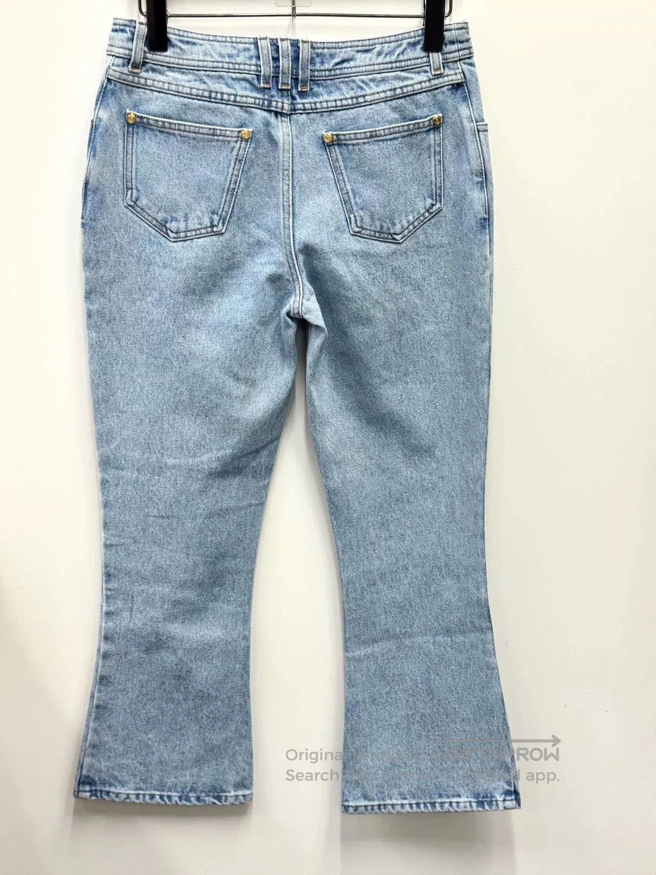 Balmain Balmain Women's Flared Denim Jeans. Size 37" - 4 Thumbnail