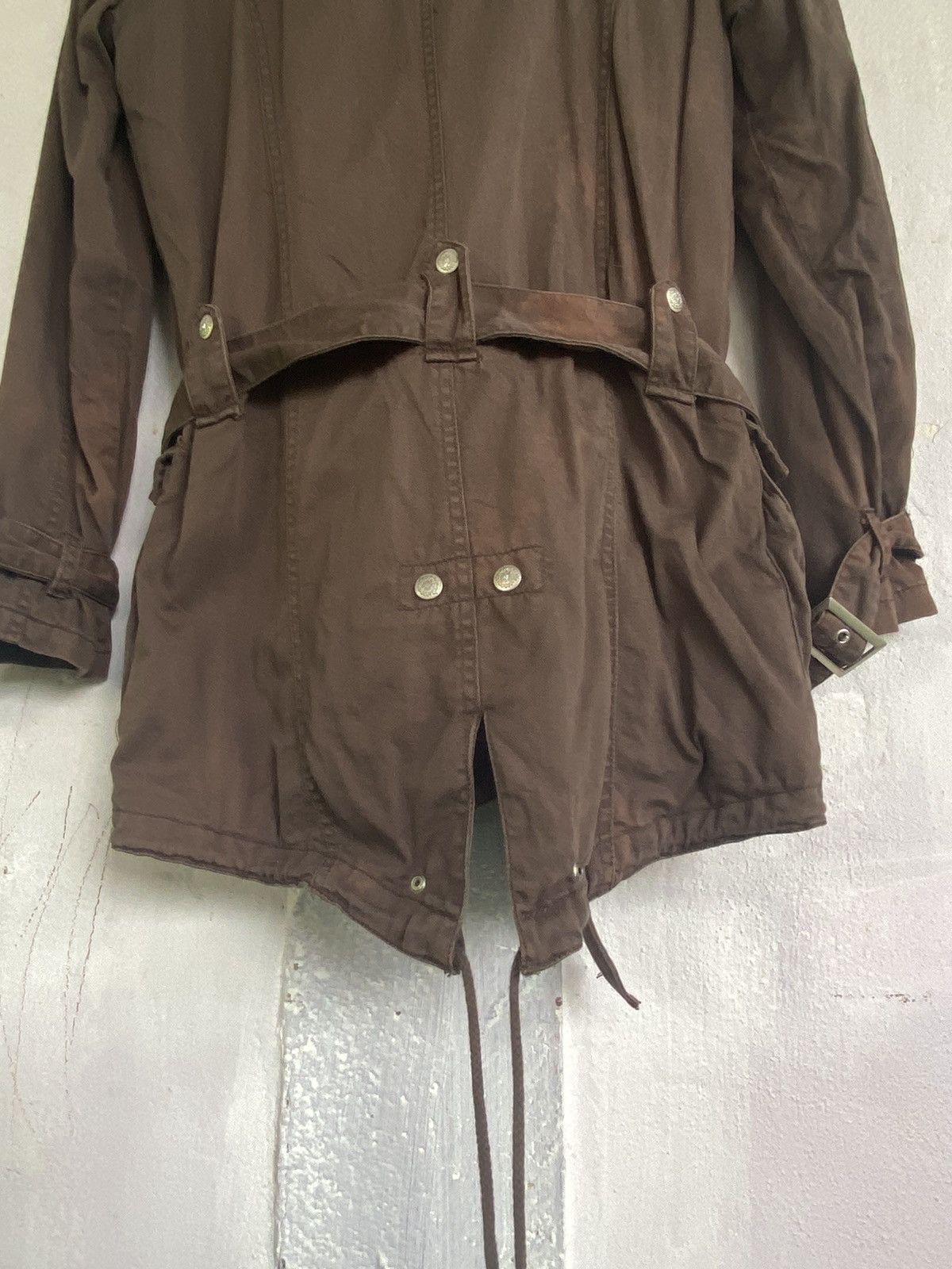 In The Attic × Japanese Brand In The Attic Distressed Long Jacket Hoodie Size US M / EU 48-50 / 2 - 12 Thumbnail